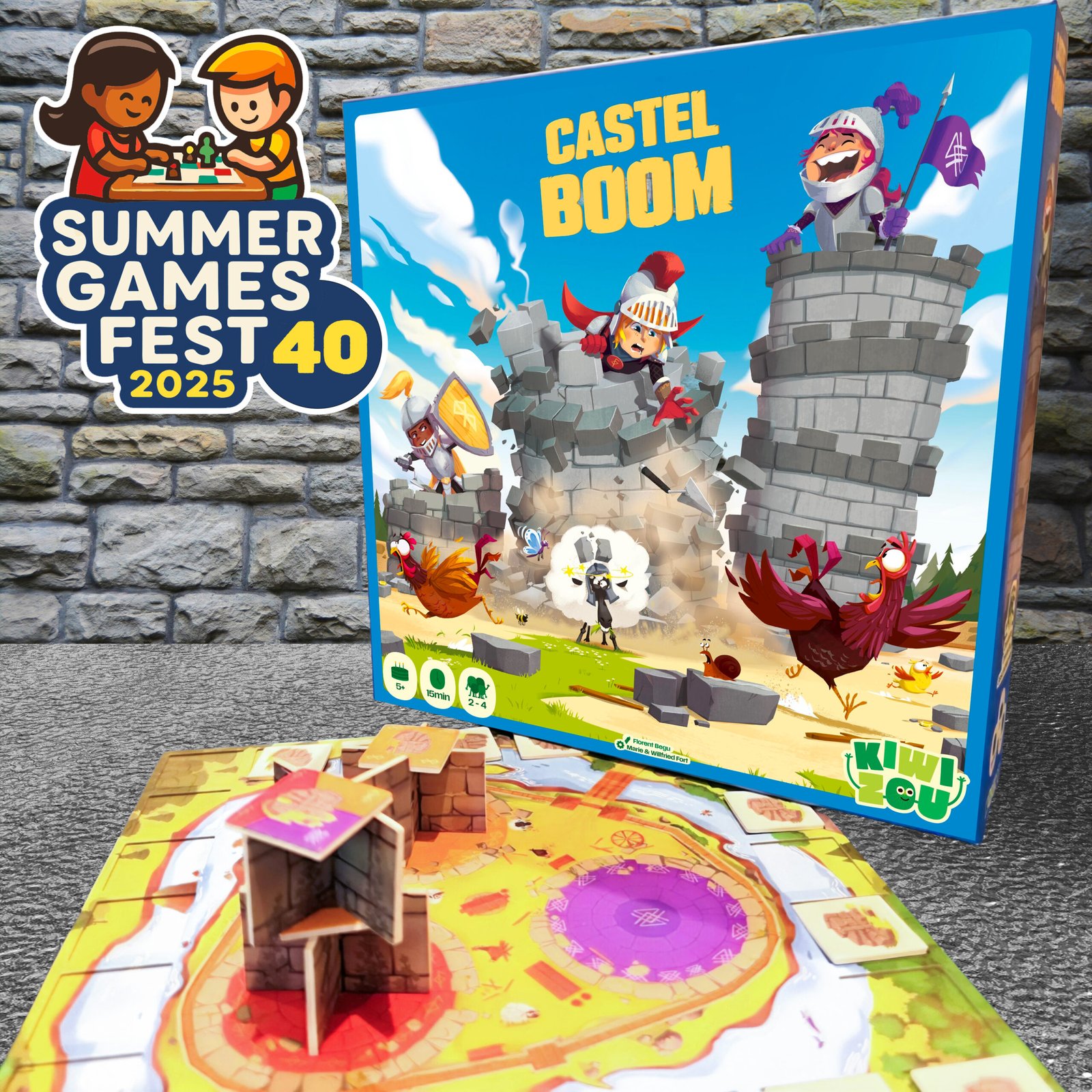 Castel Boom - Little Board Gamers