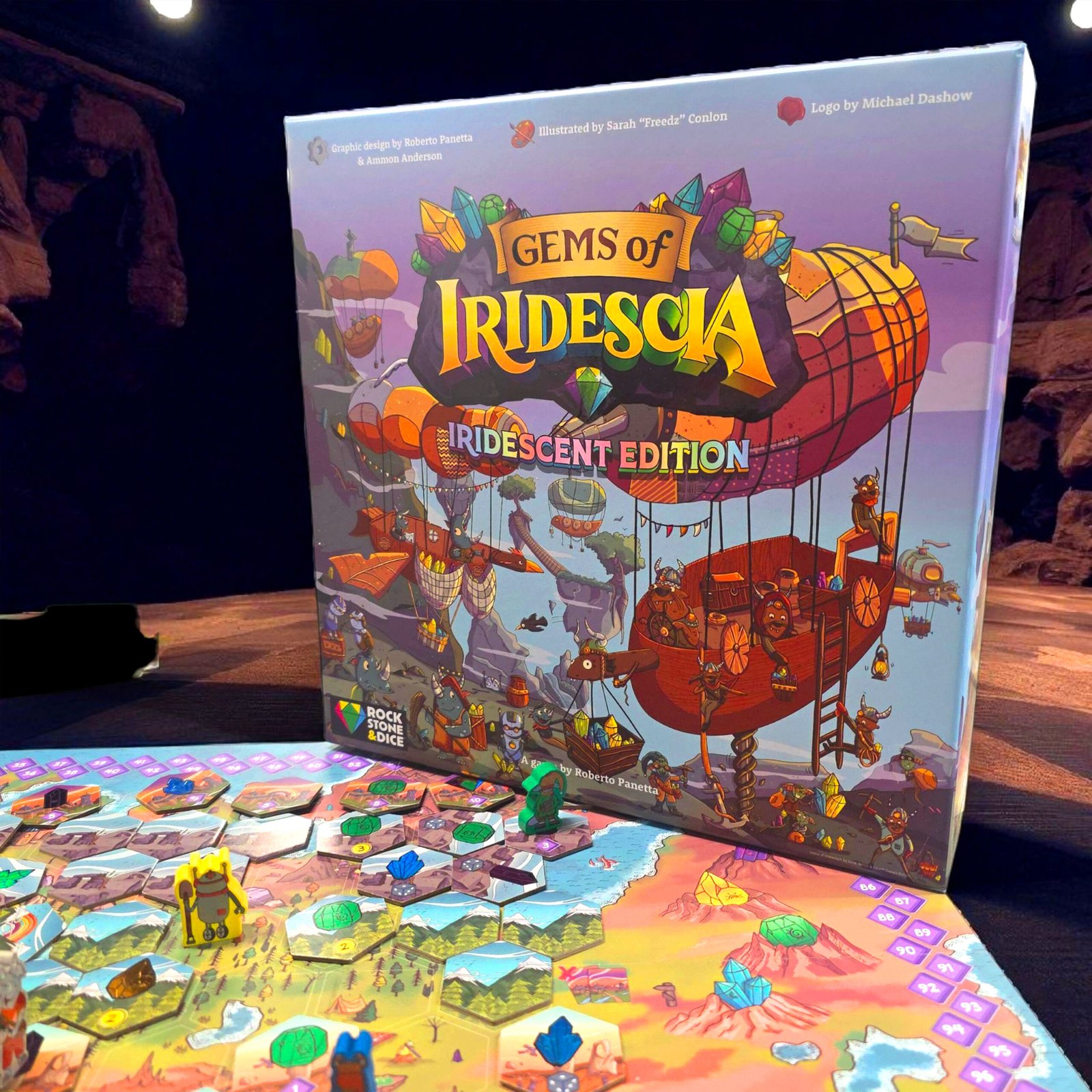 Gems of Iridescia - Little Board Gamers