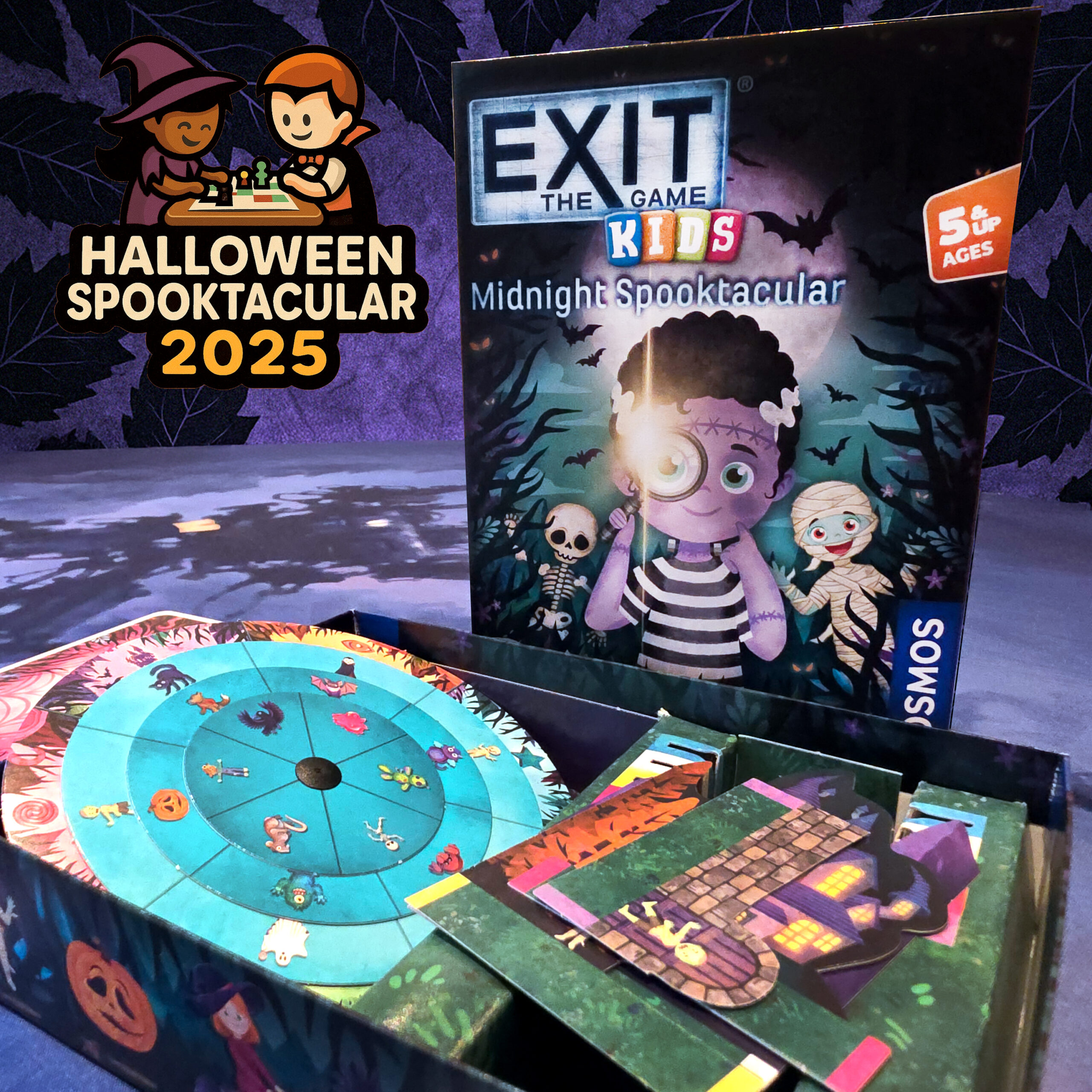 EXIT Kids: Midnight Spooktacular - Little Board Gamers