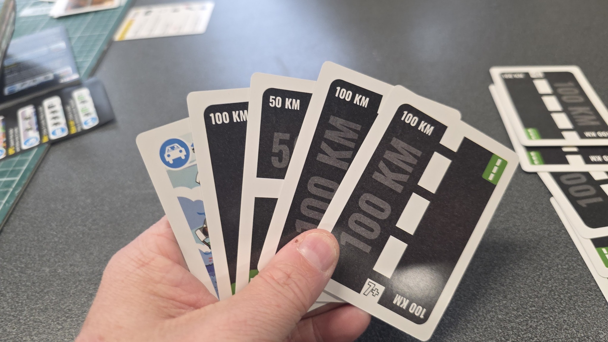 May be an image of text that says "SFFE S 50 KM 100 100KM KM 건매한 WI6 100 100KM KM 100KM KM 100 สดด NYA 7+ MX 100"