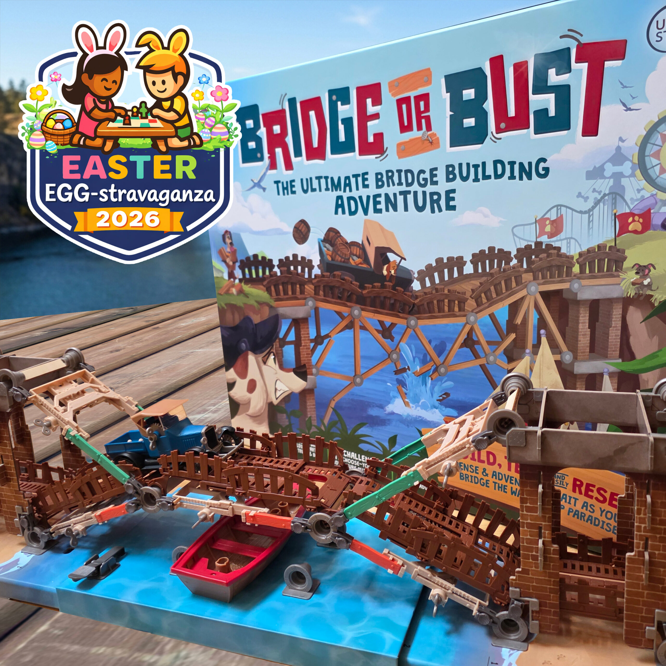 Bridge or Bust - Little Board Gamers
