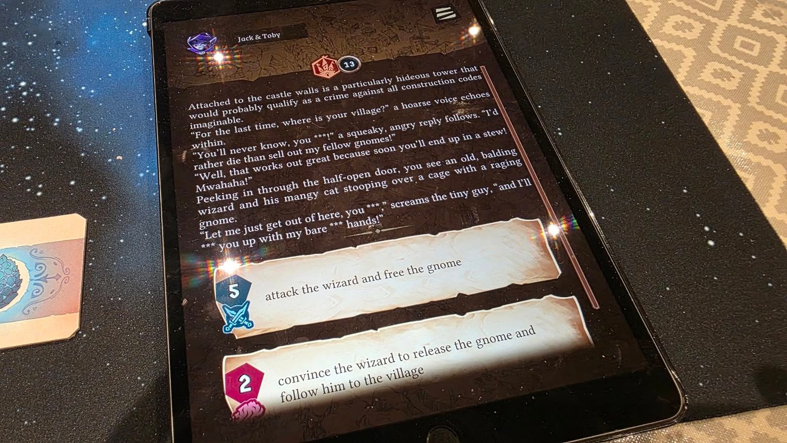 May be an image of text